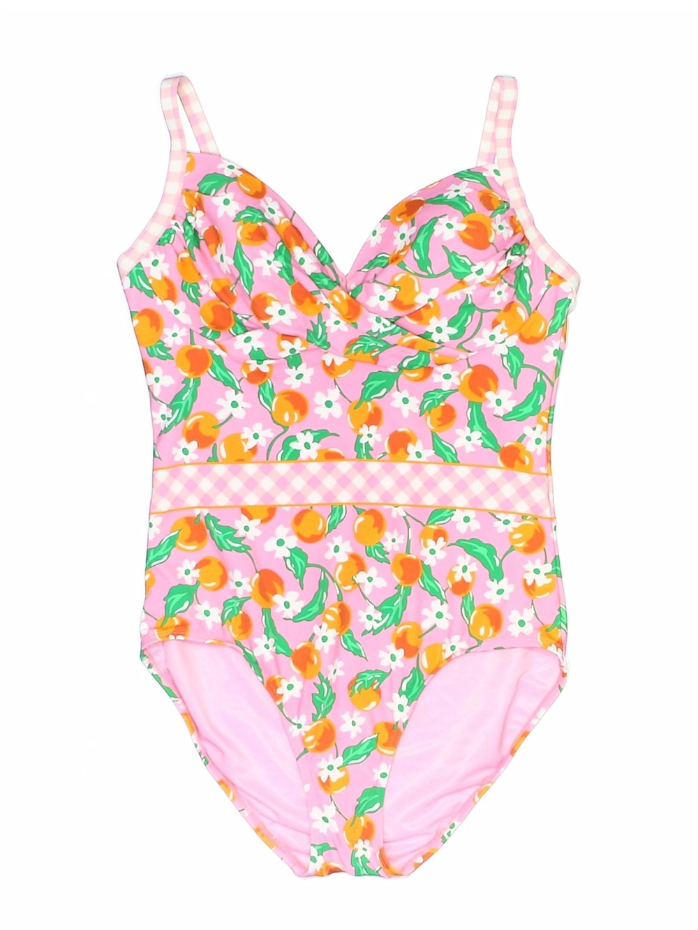 Draper James x Lands End One Piece Swimsuit 10 NEW